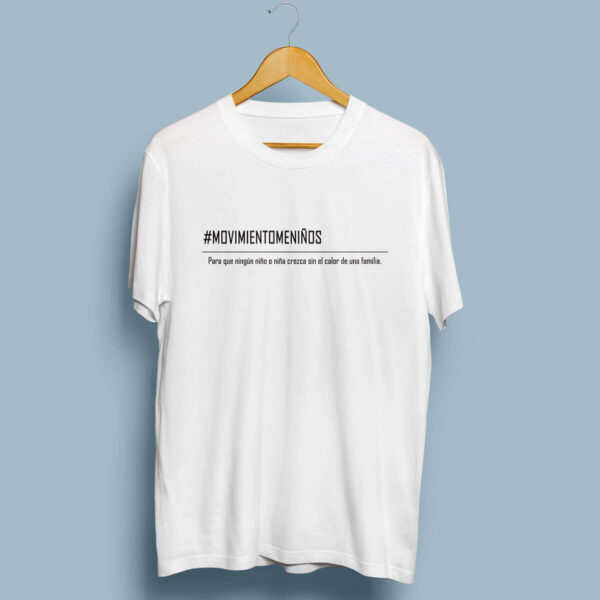 Camiseta #movimientomeniños